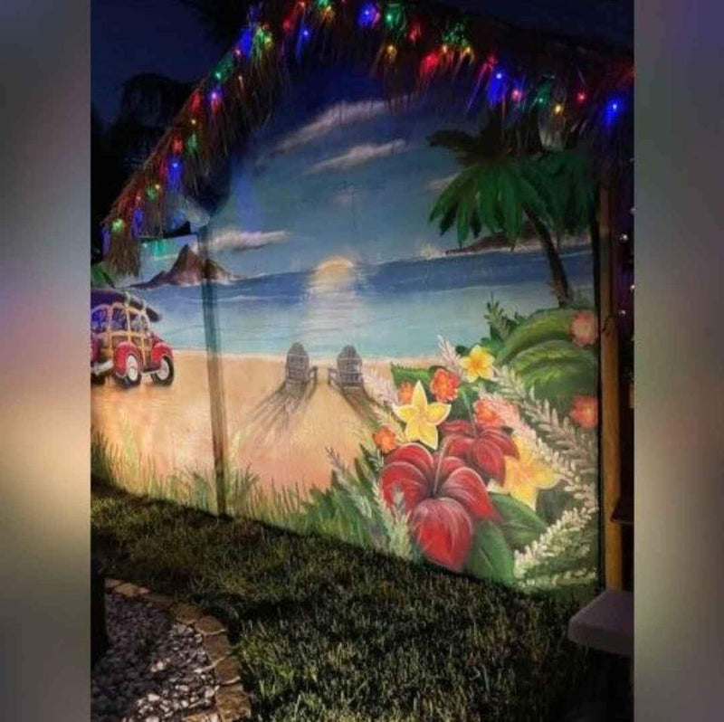 Custom Beach Mural