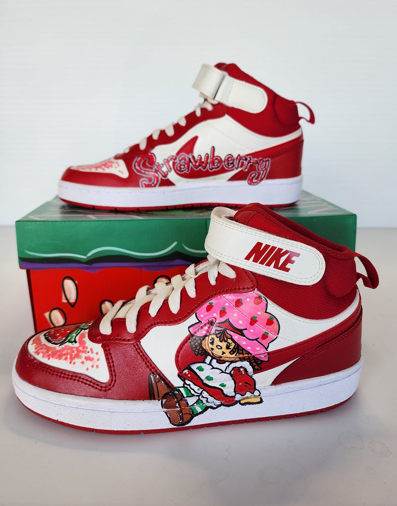 Strawberry Shortcake Custom Sneakers