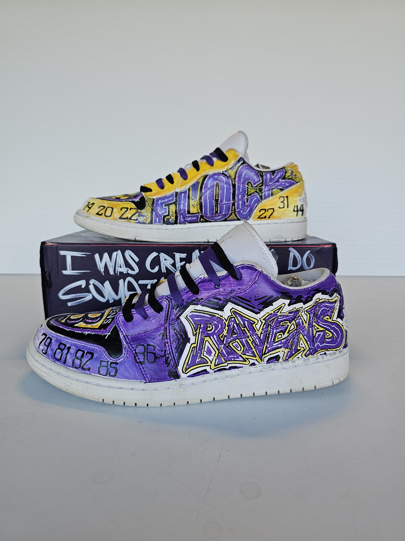 Ravens Custom Sneakers