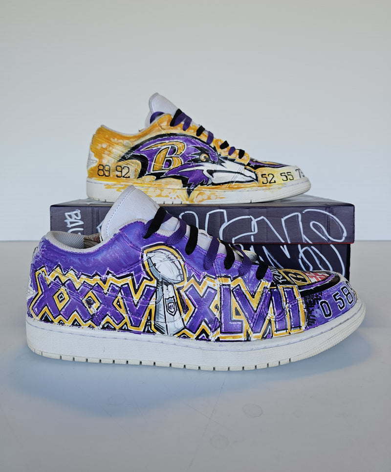 Ravens Custom Sneakers
